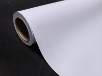 Feuilles de plastique rigide PVC blanc mat opaque, matériaux pour impression à base d'eau, rouleau de film PVC rigide