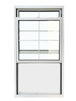 Ventana Corrediza de Aluminio Personalizada con Doble Acristalamiento, Fácil de Limpiar, Ahorra Espacio, Conexión Natural, Estética Clásica, Seguridad en Primera Línea