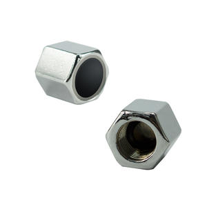 Cache-valve de roue en métal pour modification automobile avec clé décorative, capuchon de valve de pneu avec logo de voiture et chambre à air - Product Image 3