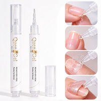 Stylo Dissolvant Rapide de Colle à Ongles Solide avec Logo Personnalisé pour Faux Ongles – Sans Acétone, Sans Alcool, Clique & Retire pour Embouts d'Ongles Artificiels