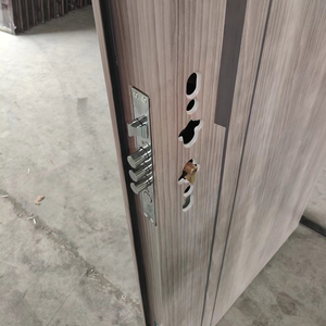 <span class=keywords><strong>Porte</strong></span> simple intérieure TECHTOP <span class=keywords><strong>en</strong></span> <span class=keywords><strong>bois</strong></span> massif noir mat, insonorisée, pour chambre et <span class=keywords><strong>atelier</strong></span>, finition minimaliste - Product Image 3