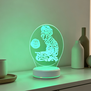 Iftar Festival Home Decoration, Muslim <b>Lighting</b>, 3D Night Lamp, Opening of Iftar Festival, Mubarak Ramadan Decoration Lamp - Product Image 3