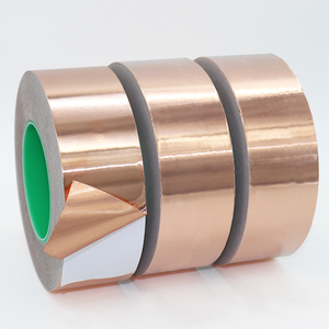 Cinta de Cobre Conductora de Doble Cara de 0.15 0.1mm para Aplicaciones de Protección EMI - Product Image 1