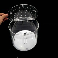 Cage/Terrarium Moderne pour Reptiles en Acrylique Transparent, Léger, Écologique, Recyclable et Résistant à l'Eau, Fabrication Personnalisée en Usine