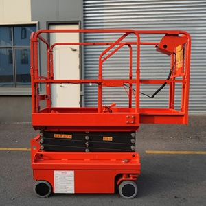 Plataforma Elevadora de Tijera Pequeña de 4m para Construcción, Fabricada en China - Product Image 3