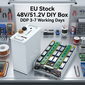กล่องแบตเตอรี่300ah 48V DIY กล่องแบตเตอรี่51.2V กล่องเก็บแบตเตอรี่ LiFePo4สำหรับ JK V19 jbd Pace BMS BOARD - Product Image 1