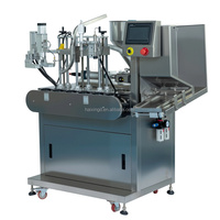 Máquina Llenadora y Tapadora de Botellas de Vidrio y Plástico Totalmente Automática, Controlada por PLC, para Aplicaciones de Bebidas y Productos Químicos