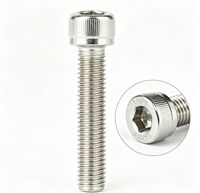 Vis à tête hexagonale DIN912 en acier inoxydable 304SS A2 70 pour structure métallique
