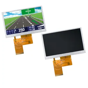 خبرة تصدير عالمية شاشة عرض TFT LCD 4.3 بوصة شاشة TFT LCD 800X480 IPS TFT IPS LCD