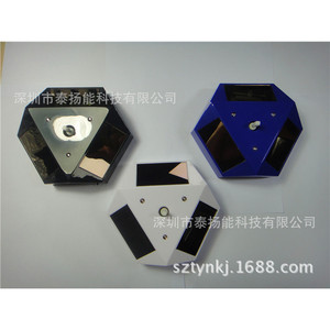 XRF Solar Powered Hexagonal <b>Display</b> Stand 130x110x70mm ABS Jewelry Rack <b>Case</b> <b>Display</b> - Product Image 2
