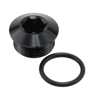 Bouchon hexagonal Haofa en alliage d'aluminium AN4 AN6 AN8 AN10 AN12 avec joint torique pour remplacement de tige de valve - Product Image 1