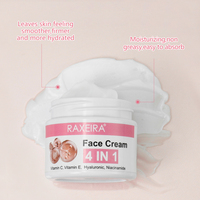 Crème Visage 4-en-1 en Gros : Niacinamide, Vitamines C et E – Anti-âge, Éclaircissante, Hydratante et Réparatrice