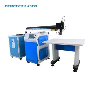 Perfect Laser 300W 500W Letter Laser Welding Soldering Machine With Ccd Weld 304 Stainless Steel Brass For Advertise Industry