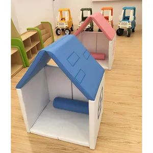 D'intérieur Commercial écologique maison maternelle enfants doux jouer jouets