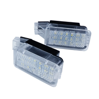 Lampe de porte de courtoisie LED de voiture blanche au xénon super brillante pour Acura MDX RLX TL ZDX TLX Lumière de bienvenue de porte OE 34257-SNB-003