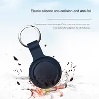 Étui de protection en silicone mini imperméable et écologique avec boucle métallique anti-poussière pour traceur GPS Apple pour chiens et chats, garantie 1 an