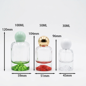 ขวดน้ำหอมทรงกระบอกสีดำแบบไล่เฉด ขนาด 30 มล. พร้อมกล่องและฝาปิด - Product Image 6