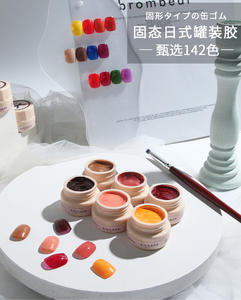 Vente en gros d'usine d'huile de vernis à ongles nude japonaise plusieurs couleurs 3 ans adapté pour fille femme - Product Image 3