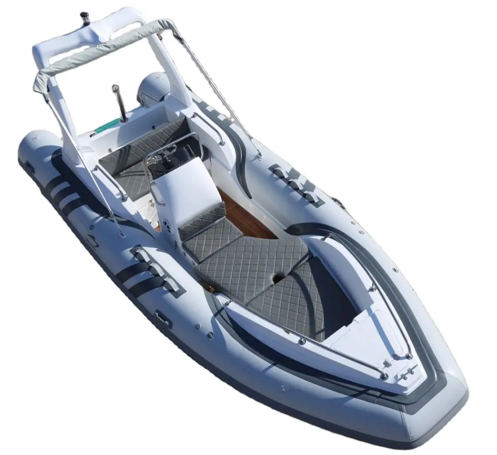 सीई बिक्री के लिए 580cm पेडल गश्ती Inflatable आरआईबी नाव