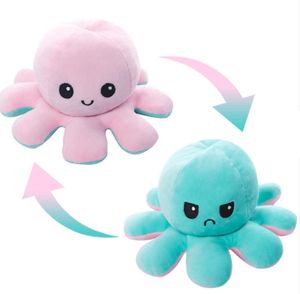 Peluche <span class=keywords><strong>de</strong></span> <span class=keywords><strong>Pulpo</strong></span> <span class=keywords><strong>Reversible</strong></span> con Doble <span class=keywords><strong>Cara</strong></span> Cambiante, <span class=keywords><strong>de</strong></span> Algodón PP, para Jóvenes, <span class=keywords><strong>de</strong></span> 11cm-30cm, Venta Directa <span class=keywords><strong>de</strong></span> Fábrica - Product Image 1