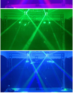 2025 nuovo Hengyu nuovo Design 360 di rotazione di calcio luci a testa mobile con luce da discoteca a Led per il palco Ktv Bar Dj Club Light - Product Image 4