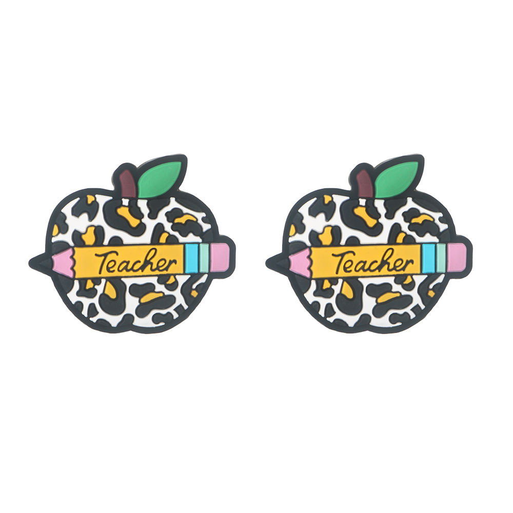 White Spotted Apple Teacher