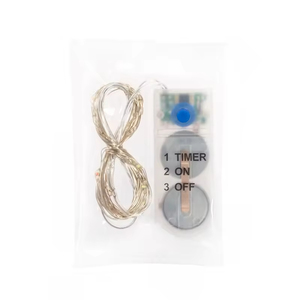 Thời gian dẫn chuỗi đèn 6 giờ on/off đầy màu sắc Dây đồng IP44 không thấm nước Dimmable 2m chiều dài giáng sinh Hộp Quà Tặng phòng ngủ - Product Image 5