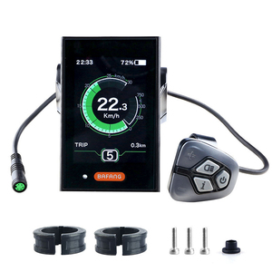 Affichage EBike 3.5 pouces DPC18 pour <span class=keywords><strong>Bafang</strong></span> Mid Motor 0-9 niveaux d'assistance au pédalage avec protocole UART de rétroéclairage automatique - Product Image 4