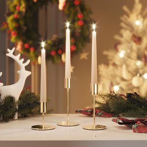 Zeochyni Pháp Vàng Taper Nến Chủ Sở Hữu Thiết Lập 6 Trang Trí Thanh Lịch Nến Bảng Mantel Cho Đảng Trang Trí Mới Đến - Product Image 3