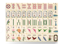 Jeu de tuiles de mahjong en acrylique de luxe Jade Garden, 160 pièces, design vert jade pliable, prêt à être expédié pour le divertissement à domicile
