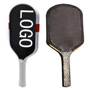 Raquette de pickleball approuvée USAPA, 16 mm, mousse, 5ème cœur, 230 g, motif personnalisable, fibre de carbone brute T700 - Product Image 5