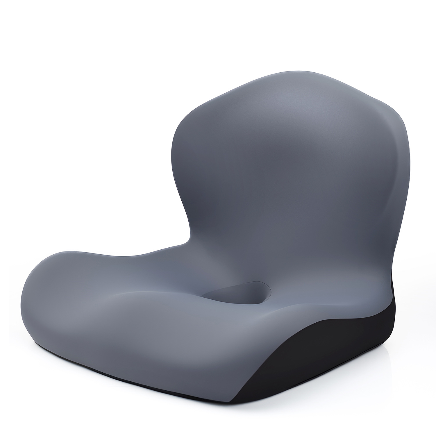 Couche d'air gris foncé