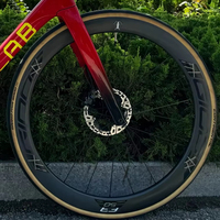 Vélo de route GIOO F3 en fibre de carbone Toray T800 anodisée, freins à disque 700c, rayons Sapim Cx-ray, 45 mm, 1280 g, finition mate, 21H, clincher tubeless