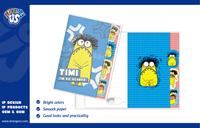 Carnet à couverture souple imprimé Strange Us Monster, couverture légère et flexible, impression numérique pour l'école |   Rechercher des Agents Exclusifs Mondiaux