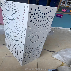 4mm Anti-Static Fireproof Decorative Aluminum Gypsum Board Perforated <strong>Panel</strong> Sound Absorbing Ceiling 60x270 Wood Warehouse - Product Image 1