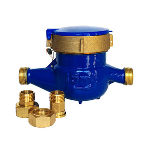 YomteY Multi-Jet Water Meter Brass Threaded Class B Horizontal Mechanical Direct Reading For Cold Hot Water - Product Image 2