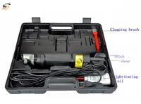 Bolu Elektrische Kabellose Ziegenwoll-Schermaschine Tier-Schafschermaschine mit Geraden Zahnklingen und PVC-Kunststoff zum Scheren von Wolle