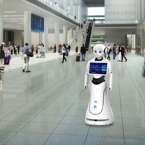 Robot tự động, robot hình người, robot thông minh, người giúp việc thông minh, bán buôn, lễ tân, chào đón, robot phục vụ hình người - Product Image 6