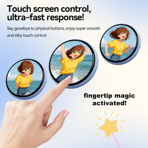 Beambox <span class=keywords><strong>Niji</strong></span> 1.53 นิ้ว สมาร์ทการ์ดอัจฉริยะ ของขวัญคริสต์มาส หน้าจอสัมผัส IPS แบบสวมใส่ได้ ควบคุมผ่านแอพพลิเคชั่น ไม่มีกล้อง วัสดุ ABS - Product Image 4