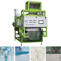 Trieuse chromatique Wenyao à haute précision pour plastiques recyclés, métaux, PVC, flocons de PET – Machine de tri des déchets