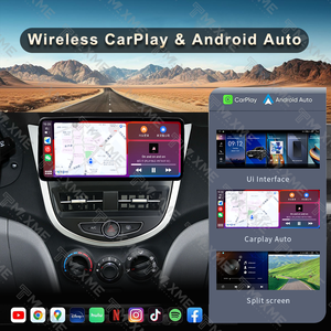 <span class=keywords><strong>Autoradio</strong></span> 2 DIN avec écran 12,3 pouces, <span class=keywords><strong>adaptateur</strong></span> de façade pour <span class=keywords><strong>HYUNDAI</strong></span> VERNA 2011-2016, kit de montage pour tableau de bord Android DVD - Product Image 4