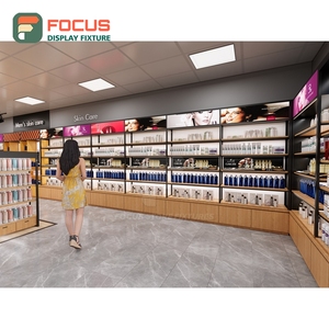 Freestanding Hair Extension Display Cabinet Glass Shelf Lockable Door Multi Drawer Display Cabinet Fixture - Product Image 4