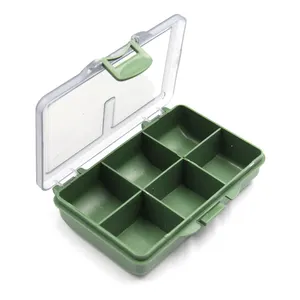 4 Pack Mini Tackle Boxes Plastic Fishing Organizer Tackle Storage  Containers Kayak Fly Boxes