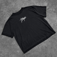 T-shirt en coton uni brodé sur mesure pour homme, coupe ample et épaisse