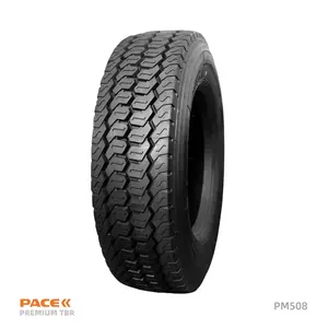 Neumáticos de camión PACE para 225 70R19.5 235 75R17.5 285 70R19.5 DOT ECE PM508 250000 KM Kilometraje 7 años de garantía de calidad