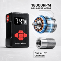 Compresor de Aire para Auto 130PSI, Mini Bomba de Aire Eléctrica, Compresor de Aire Portátil, Bomba Eléctrica para Bicicleta OEM