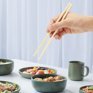 Tùy chỉnh dùng một lần tre đũa tròn loại duy nhất Chop Stick Takeaway cho các nhà hàng và khách sạn sử dụng ngoài trời - Product Image 5