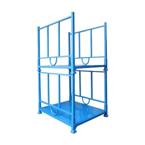 Factory Direct Supply Steel Foldable Stacking <strong>Rack</strong> Car <strong>Tire</strong> <strong>Storage</strong> Shelf Floor-standing No Layer - Product Image 1