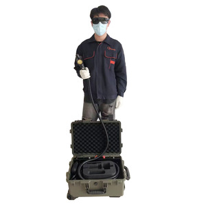 Di động làm mát bằng không khí gỉ Cleaner máy laser xung Laser máy làm sạch cho bề mặt kim loại và loại bỏ sơn từ gỗ 200 Wát - Product Image 4