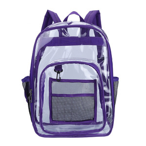NOUVEAU Vente en gros <span class=keywords><strong>de</strong></span> sacs à dos pour <span class=keywords><strong>l</strong></span>'école Sac à dos en PVC transparent étanche <span class=keywords><strong>de</strong></span> grande capacité - Product Image 3